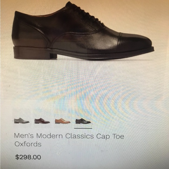 Cole Haan mens modern classics cap toe Oxfords